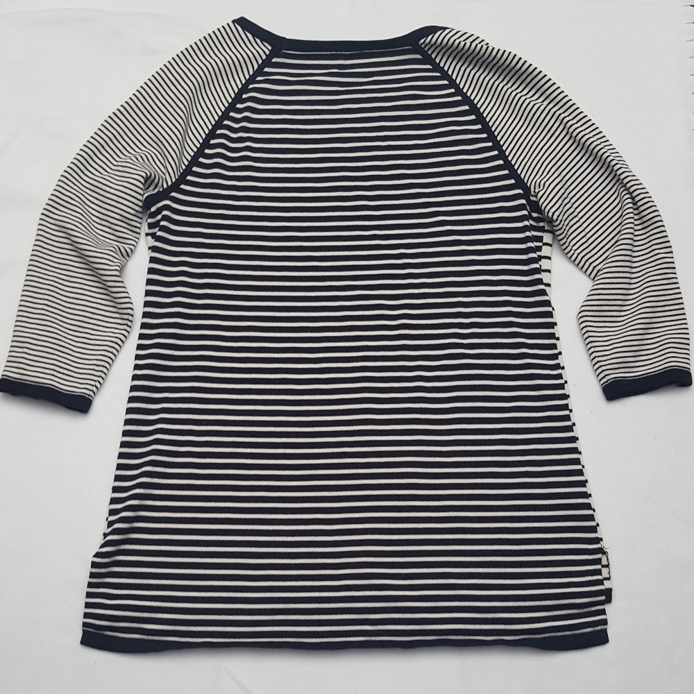 Talbots Striped Tunic NWOT - Picture 2 of 4